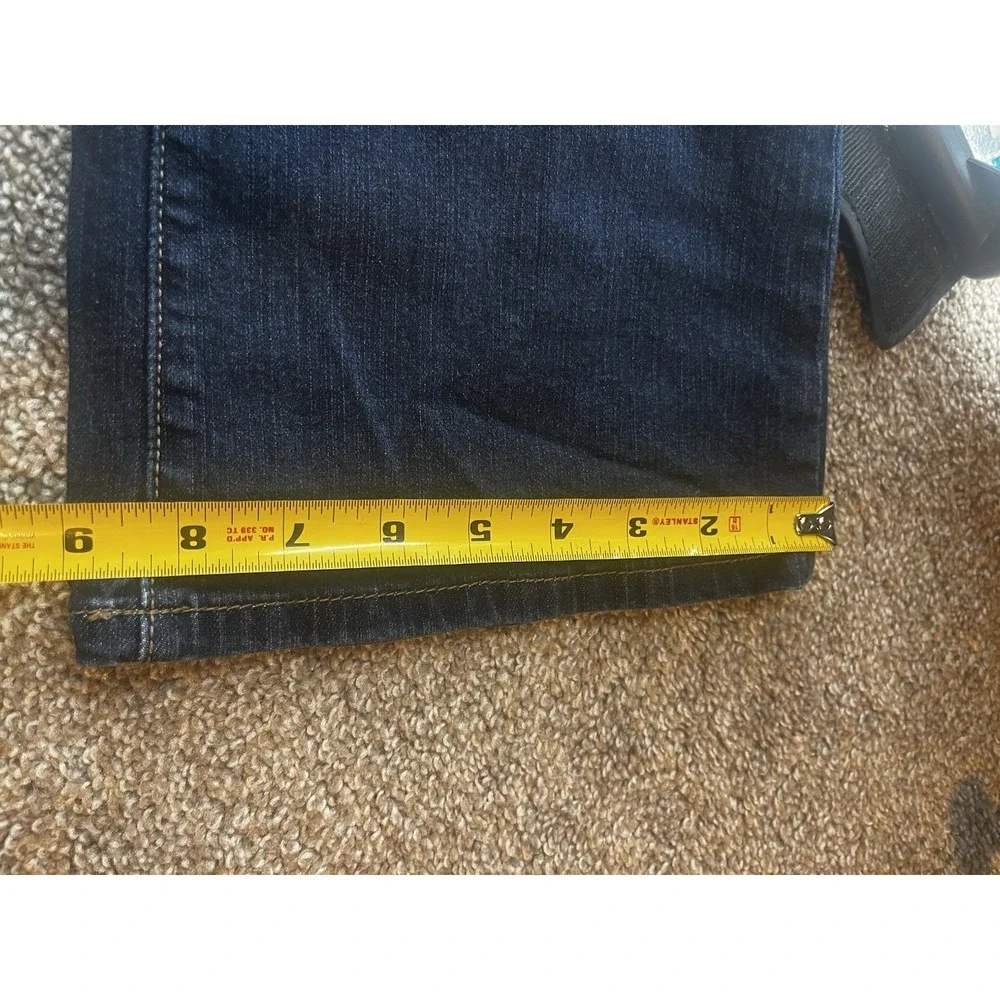 TORRID DENIM STRETCH JEANS WOMEN'S SIZE 16S DARK BLUE‎ ~ EUC